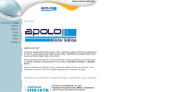 Desktop Screenshot of graficaapolo.com.br