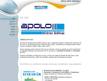 Tablet Screenshot of graficaapolo.com.br